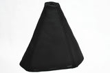 BLACK STITCH FITS KIA PICANTO 2003-2010 GEAR GAITER SHIFT BOOT REAL LEATHER