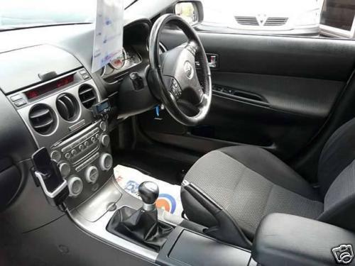 FITS MAZDA 6 BLACK GEAR GAITER SHIFT BOOT GENUINE LEATHER CUSTOM NEW MADE IN UK