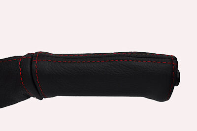 red stitch FITS ALFA ROMEO 146 94-01 LEATHER HANDBRAKE HANDLE COVER ONLY