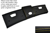 YELLOW STITCH TOP ROOF PANEL LEATHER SKIN COVER FITS SMART FORTWO 451 07-14