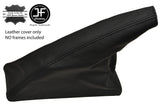 BLACK STITCH LEATHER HANDBRAKE GAITER FITS VW T4 TRANSPORTER CARAVELLE 90-03