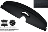 BLACK STITCH TOP DASH DASHBOARD LEATHER COVER FOR BMW MINI CLUBMAN R55 07-14