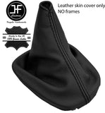 BLACK TOP GRAIN REAL LEATHER GEAR GAITER FOR TOYOTA AYGO CITROEN C1 PEUGEOT 107
