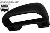 BLACK  STITCH SPEEDO SURROUND TRIM LEATHER COVER FITS HONDA CIVIC EF 1989-1992
