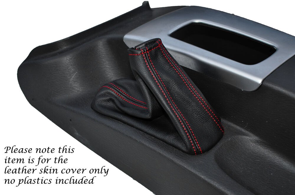 RED STITCH LEATHER TRANSFER LEVER GAITER FITS JEEP CHEROKEE LIMITED 2001-2005