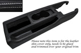 WHITE STITCHING CENTRE CONSOLE LEATHER SKIN COVER FITS FORD MUSTANG 2005-2009