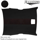 DSG2 D RED DIAMOND STITCH LUXE SUEDE HEADLINER COVER FOR MAZDA RX8 02-12