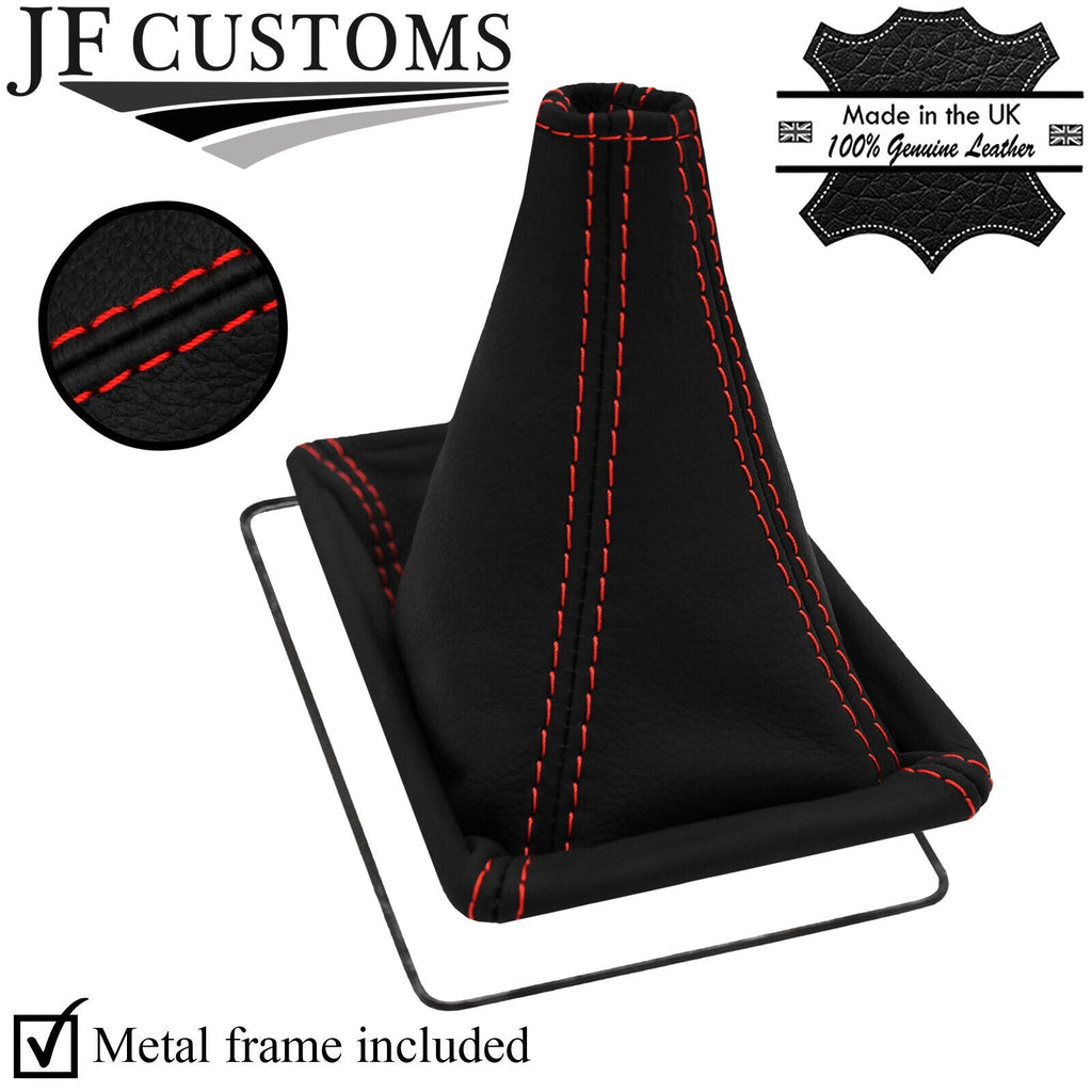 RED STITCHING LEATHER GEAR + METAL FRAME FITS TOYOTA CELICA TA40 RA40 77-81