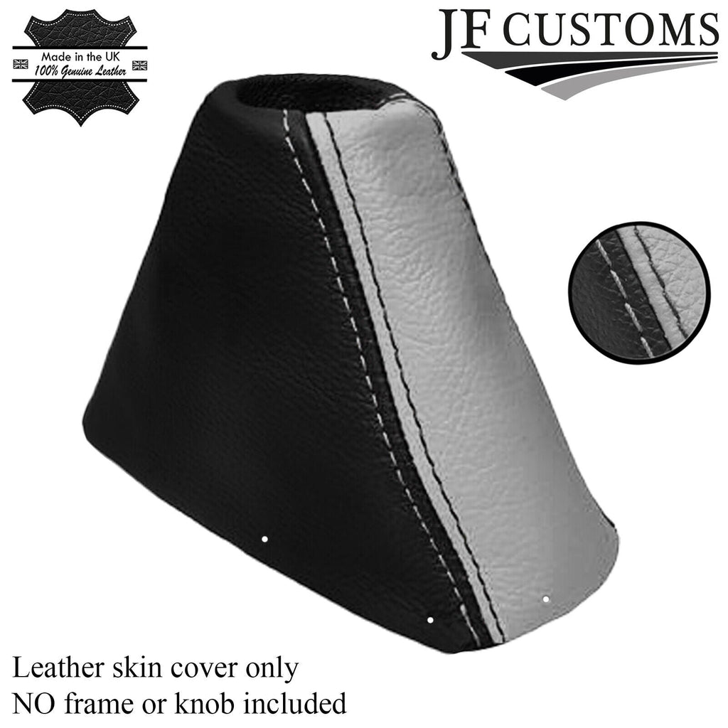 BLACK GREY FITS HOLDEN COMMODORE VY VZ SS HSV 02-06 AUTOMATIC LEATHER GEAR BOOT