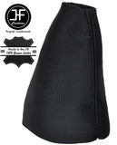 BLACK STITCH FOR  HYUNDAI COUPE 1999-2002 GEAR GAITER SHIFT BOOT REAL LEATHER