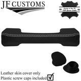 GREY LUX-STITCH LEATHER 3X DASH TRIM COVERS FOR LAND ROVER DEFENDER 07-16