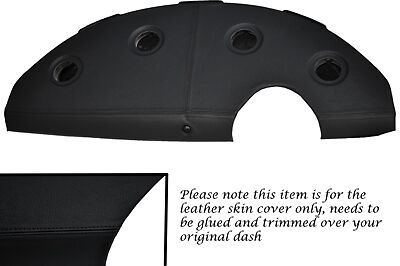 BLACK STITCH FITS VAUXHALL OPEL VX220 VX 220 00-05 DASH DASHBOARD LEATHER COVER