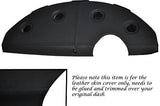 BLACK STITCH FITS VAUXHALL OPEL VX220 VX 220 00-05 DASH DASHBOARD LEATHER COVER