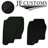 GREEN  DIAMOND VINYL 4X TAILORED FLOOR CARPET FOR NISSAN NAVARA D40 05-10 JF1