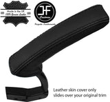 BLACK STITCH TOP GRAIN LEATHER HANDBRAKE HANDLE COVER FOR SAAB 93 9-3 03-12