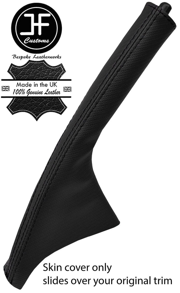BLACK STITCH CARBON FIBER VINYL HANDBRAKE GAITER FITS TOYOTA CELICA MK7 99-05