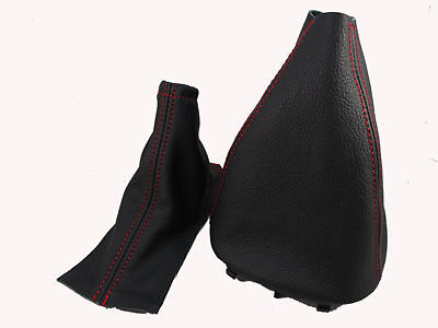 FITS VOLVO S70 V70 C70 850 GEAR HANDBRAKE GAITER RED ST CUSTOM NEW MADE IN UK