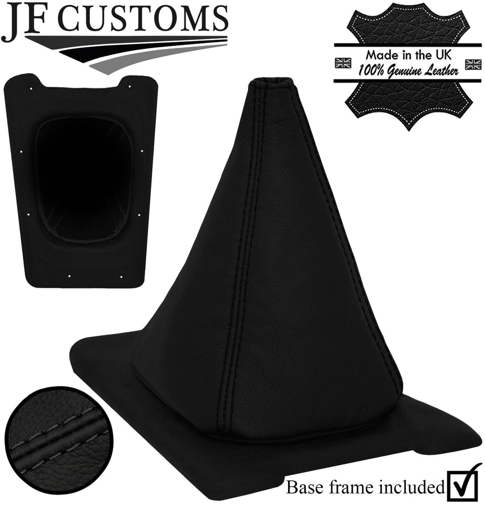 BLACK STITCH LEATHER GEAR GEAR WITH BASE SURROUND FOR DATSUN 280ZX 1979-1983