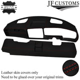 D RED STITCH DASH DASHBOARD KIT LEATHER COVERS FOR FITS SAAB 900 CLASSIC