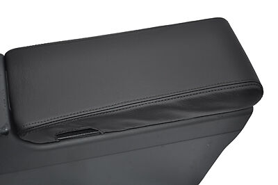 FITS MERCEDES SLK R170 96-2004 ARMREST COVER black stitch CUSTOM NEW MADE IN UK
