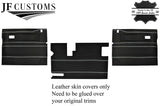 WHITE STITCH LEATHER COVERS FOR DEFENDER 90 83-06 FULL INTERIOR UPHOLSTERY KIT