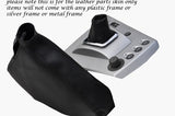 BLACK STITCHING FITS ALFA ROMEO156 SELESPEED FACELIFT LEATHER GEAR HANDBRAKE