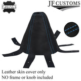 BLUE STITCH FITS HONDA CRV 2006-2012 GEAR GAITER REAL LEATHER SHIFT BOOT
