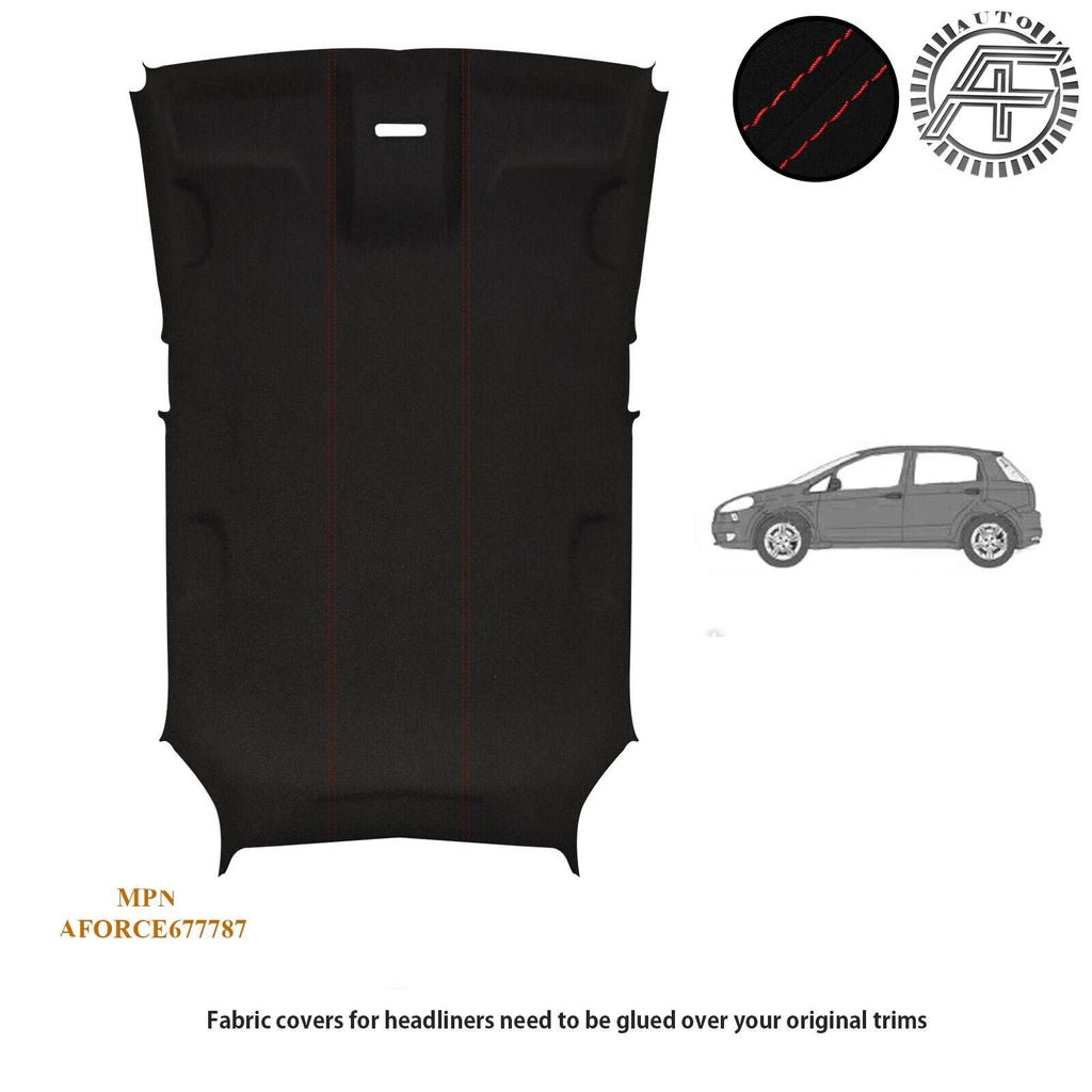 LUXE SUEDE HEADLINER COVER FOR FIAT GRANDE PUNTO 09-16