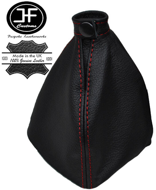 RED STITCHING REAL LEATHER HANDBRAKE GAITER FITS ALFA ROMEO 159 2005-2011