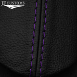 FITS TOYOTA MR2 MK2 LEATHER GEAR GAITER SHIFT BOOT PURPLE STITCH CUSTOM NEW