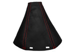 RED STTICH  FITS SAAB SS 93 9-3 2003+ REAL LEATHER GEAR GAITER CUSTOM NEW