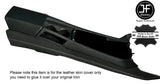 WHITE STITCHING CENTRE CONSOLE & ARMREST LEATHER COVERS FITS CAMARO 2010-2015