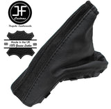 BLACK LEATHER & BLACK SUEDE HANDBRAKE GAITER FOR VAUXHALL OPEL ASTRA MK5 H 05-10