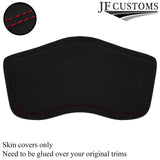 RED STITCH LUXE SUEDE HEADLINER COVER FITS CORVETTE C7 14-19 CUSTOM NEW