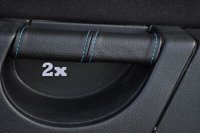 FITS FORD FIESTA MK6 MK7 FUSION 2X DOOR HANDLE COVERS blue CUSTOM NEW MADE IN UK