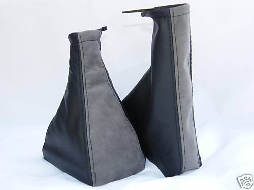 FITS ASTRA G Mk4 COUPE/4 DOORS PU SUEDE +LEATHER BLACK+GREY CUSTOM NEW