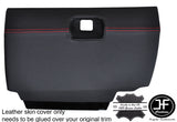 RED STITCHING GLOVE BOX LEATHER COVER FITS BMW 3 SERIES E30 1982-1992 CUSTOM NEW