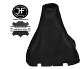 BLACK STICH LEATHER GEAR GAITER FITS SEAT LEON MK2 FR CUPRA TOLEDO MK3 ALTEA XL