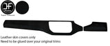 BLACK STITCH DASH DASHBOARD TRIMS KIT SUEDE COVERS FOR SEAT IBIZA MK5 V 17-20
