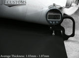 BLACK AUTOMOTIVE GRADE CARBON VINYL 100cm x 100cm CRAFTS PREMIUM FABRIC