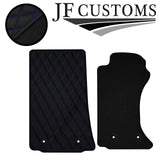 BLUE DIAMOND VINYL 2X TAILORED FLOOR CARPETS FOR MAZDA MX5 MK3 06-14 JF1