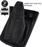 BLACK STITCH REAL LEATHER MANUAL GEAR GAITER FITS ISUZU D MAX D-MAX KING 12-19