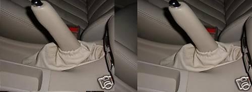 FITS JAGUAR X-TYPE 2001-2009 CREAM HANDBRAKE GAITER NEW CUSTOM NEW MADE IN UK