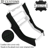 GREEN STITCH LEATHER CENTRE DASH CONSOLE COVERS FITS MERCEDES SLK R170 96-04