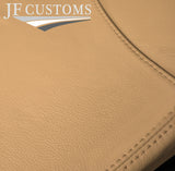 CREAM ITALIAN LEATHER TOP DASHBOARD COVER FOR JAGUAR XF X250 MK1 08-11