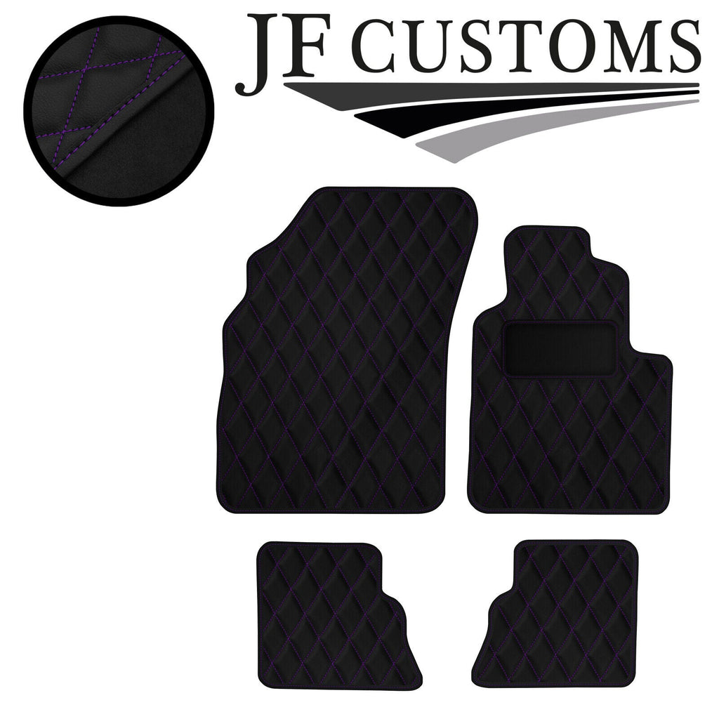 PURPLE DIAMOND VINYL 4X TAILORED FLOOR CARPETS FOR BENTLEY CONTINENTAL 05-11 JF1