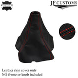 FITS PORSCHE CAYMAN 05-12 GEAR GAITER SHIFT BOOT red stitch CUSTOM NEW