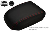 RED STITCH ARMREST LID GENUINE LEATHER COVER FITS CHEVROLET CAPTIVA 2006-2011