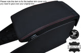 RED STITCHING ARMREST LID LEATHER COVER FITS VOLVO V70 2007-2011 CUSTOM NEW