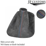 TRI STITCHING GRAPHITE SUEDE GEAR STICK GAITER FITS BMW 3 SERIES E30 1982-1992